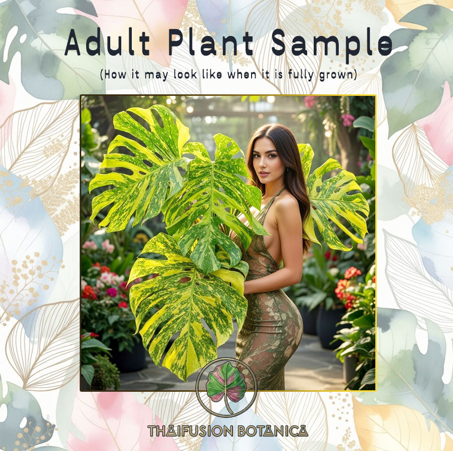 Monstera Deliciosa Electrolyte Variegated