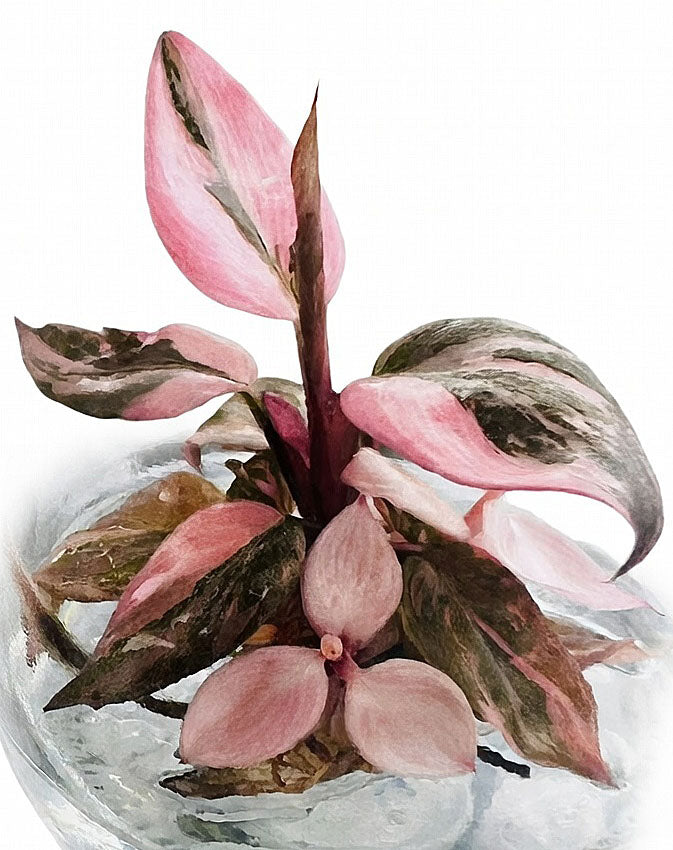 Philodendron Pink Princess Marble King
